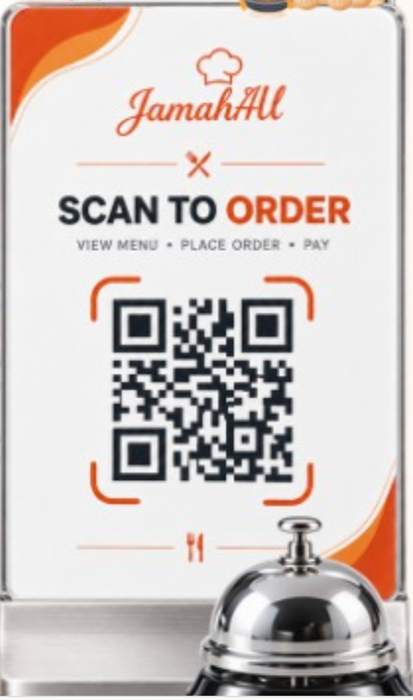 Table QR ordering in Jamah4U